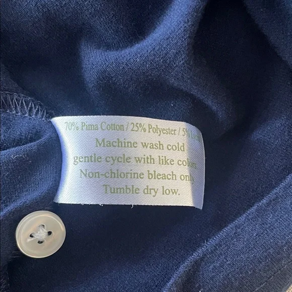 Criquet Dark Blue Polo Shirt - Picture 5 of 16